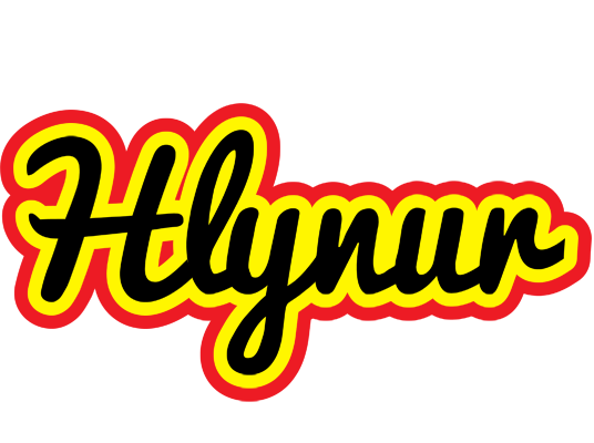 Hlynur flaming logo