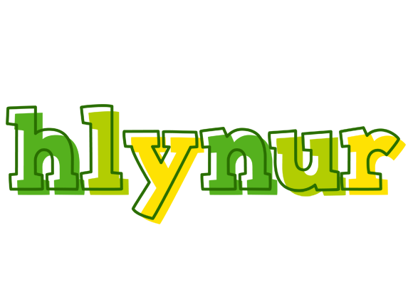 Hlynur juice logo
