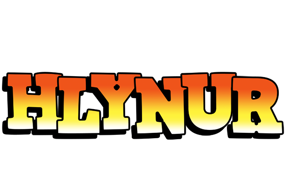 Hlynur sunset logo