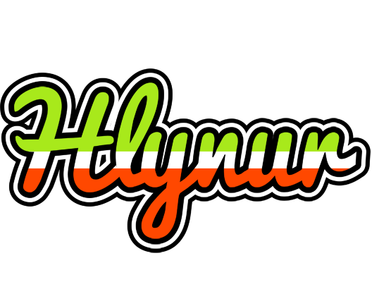 Hlynur superfun logo