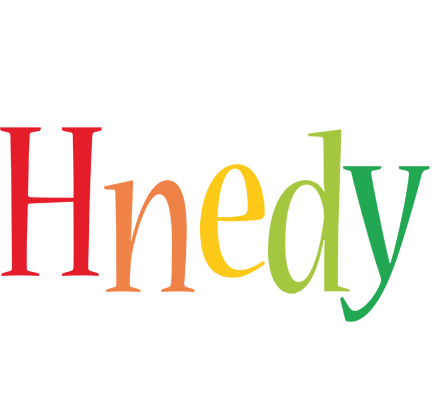 Hnedy birthday logo