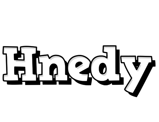 Hnedy snowing logo