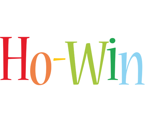 Ho-Win birthday logo