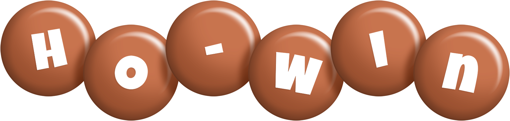 Ho-Win candy-brown logo