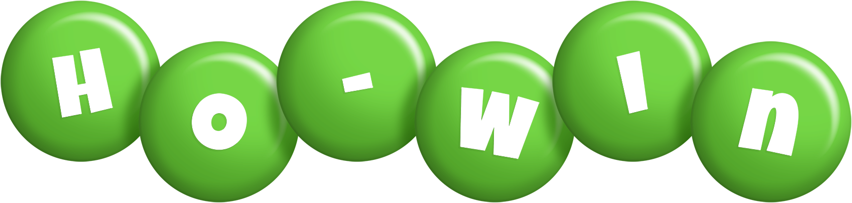 Ho-Win candy-green logo