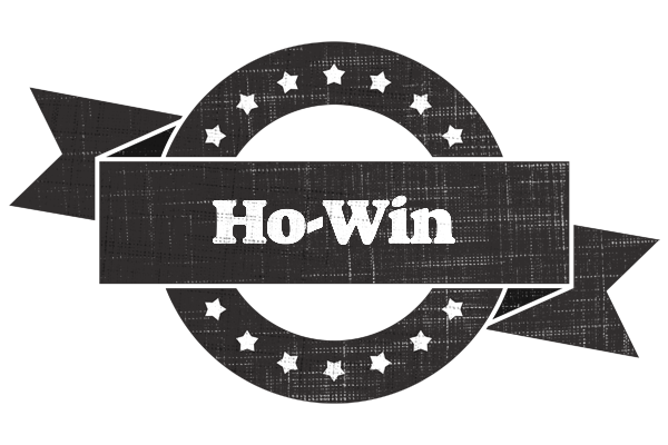 Ho-Win grunge logo