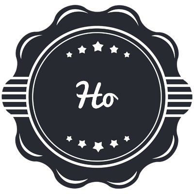Ho badge logo