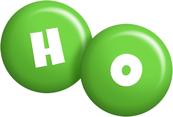 Ho candy-green logo