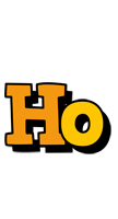 Ho cartoon logo