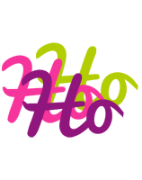 Ho flowers logo