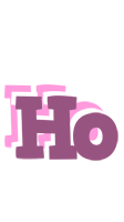 Ho relaxing logo