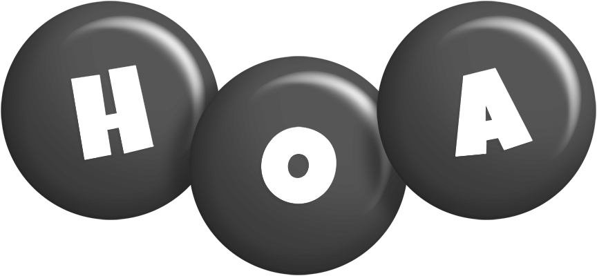 Hoa candy-black logo