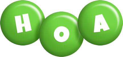 Hoa candy-green logo