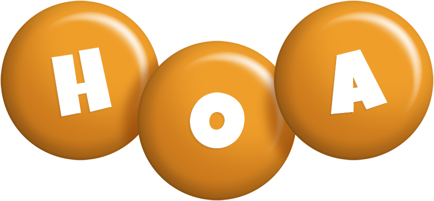 Hoa candy-orange logo