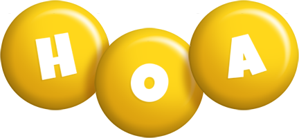 Hoa candy-yellow logo
