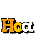 Hoa cartoon logo