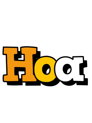 Hoa cartoon logo