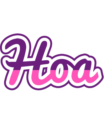 Hoa cheerful logo