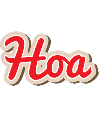 Hoa chocolate logo