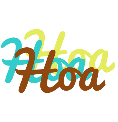 Hoa cupcake logo