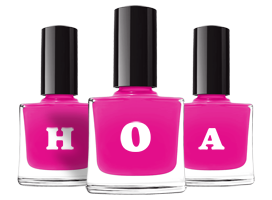 Hoa nails logo