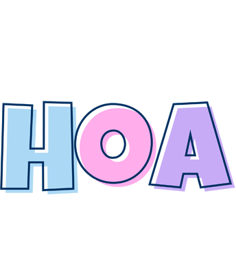 Hoa pastel logo