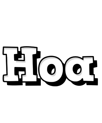 Hoa snowing logo