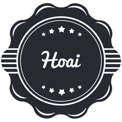 Hoai badge logo
