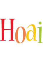 Hoai birthday logo