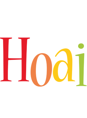 Hoai birthday logo