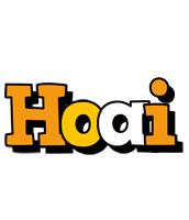 Hoai cartoon logo