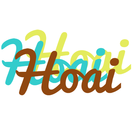 Hoai cupcake logo
