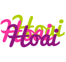 Hoai flowers logo