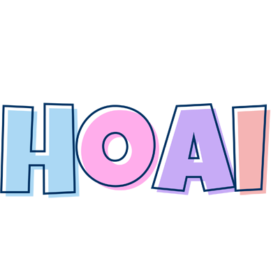 Hoai pastel logo