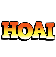 Hoai sunset logo