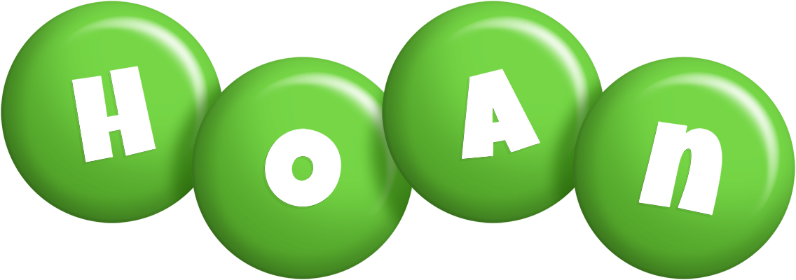 Hoan candy-green logo