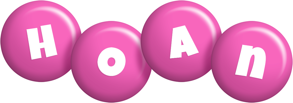 Hoan candy-pink logo