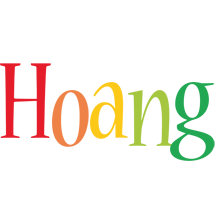 Hoang birthday logo