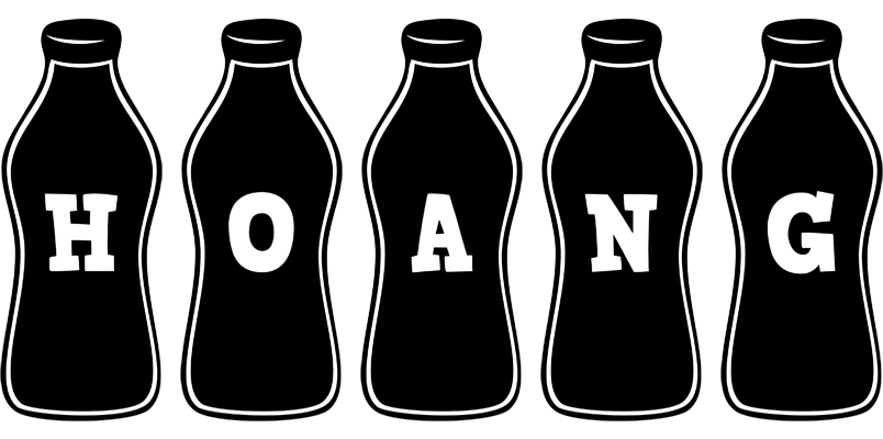 Hoang bottle logo