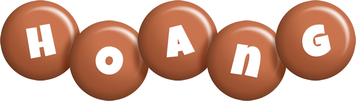 Hoang candy-brown logo