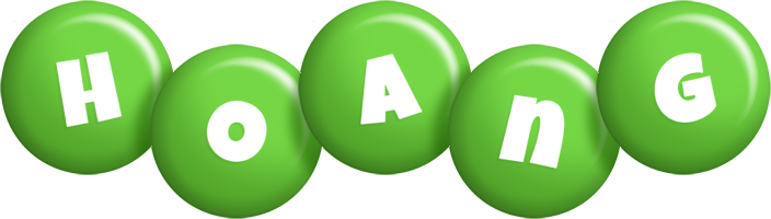 Hoang candy-green logo