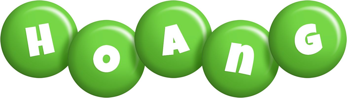 Hoang candy-green logo