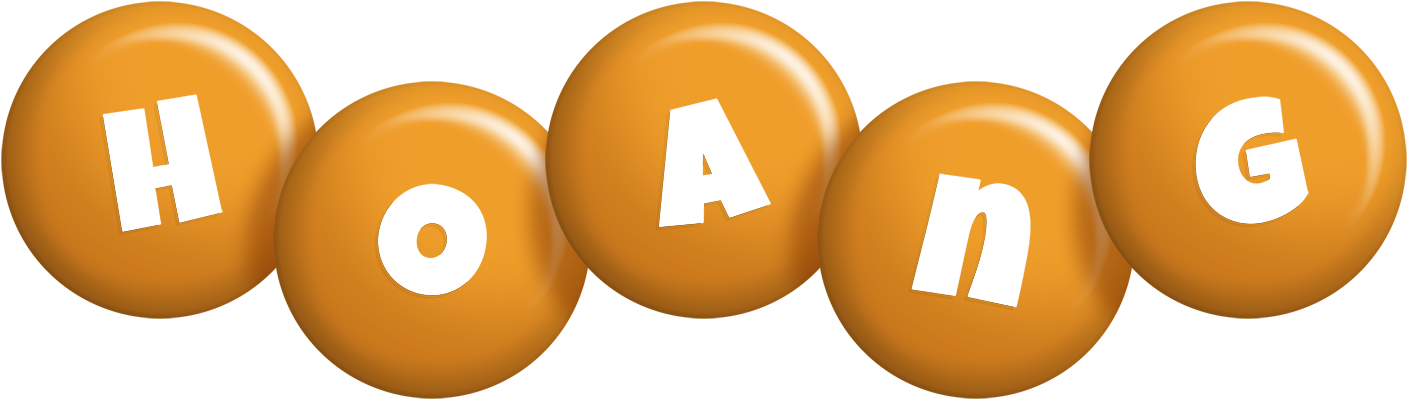Hoang candy-orange logo