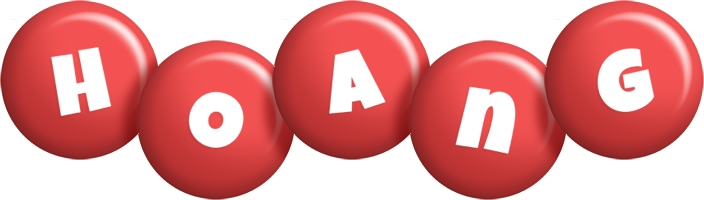 Hoang candy-red logo