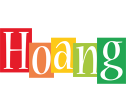 Hoang colors logo