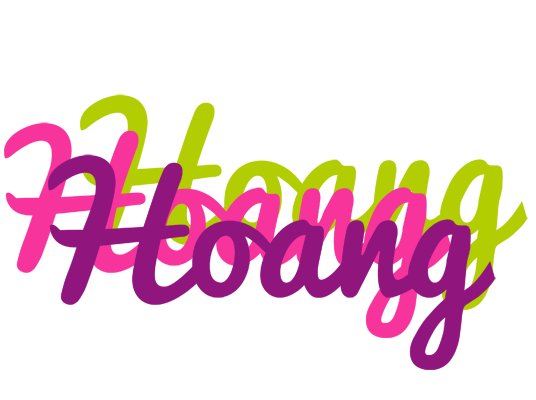 Hoang flowers logo