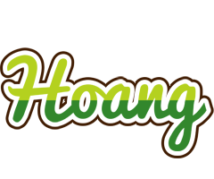 Hoang golfing logo