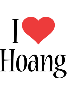 Hoang i-love logo