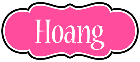 Hoang invitation logo