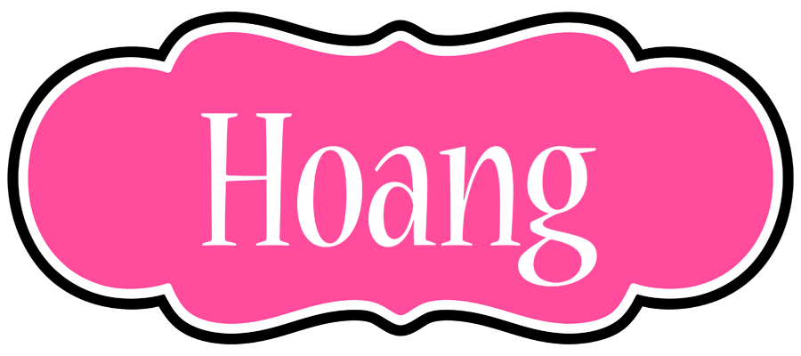 Hoang invitation logo